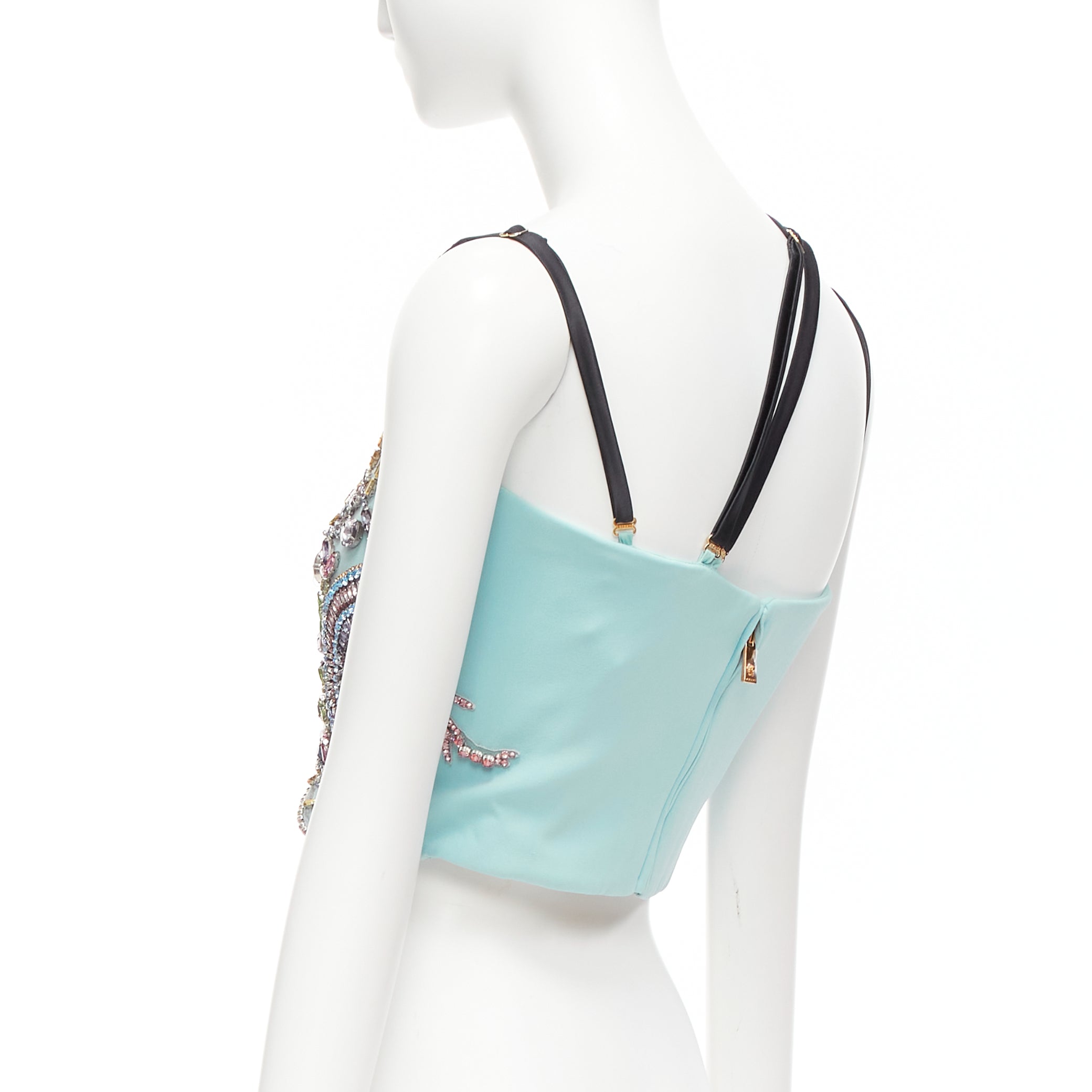 Versace Crystal Fan Top - Detail 1