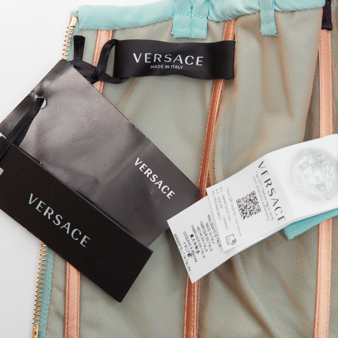 Versace Crystal Fan Top - Image 10