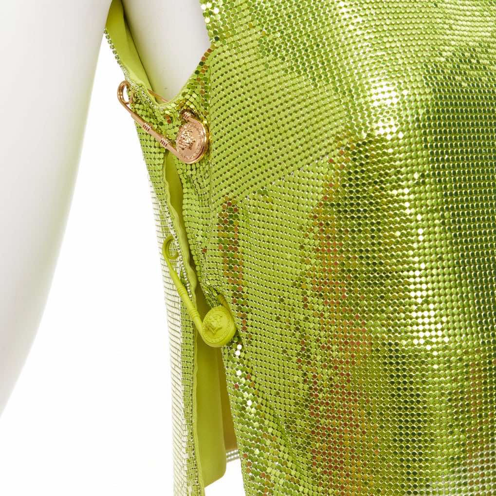Versace Chainmail Pin Top - Detail 2