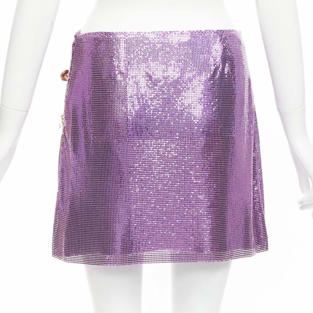 Versace Chainmail Pin Top - Image 12