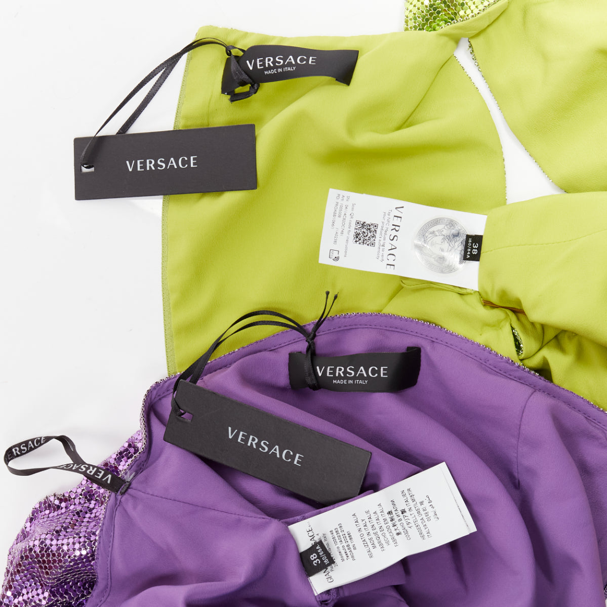 Versace Chainmail Pin Top - Image 13