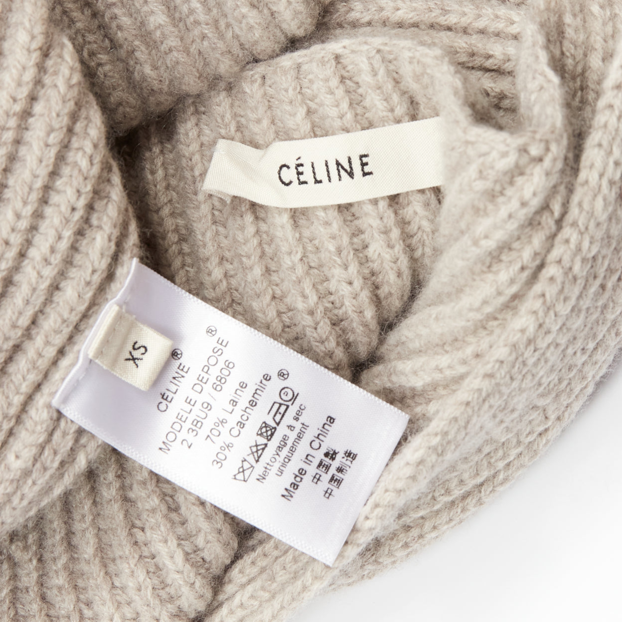 Celine Draped Neck Sweater - Image 10