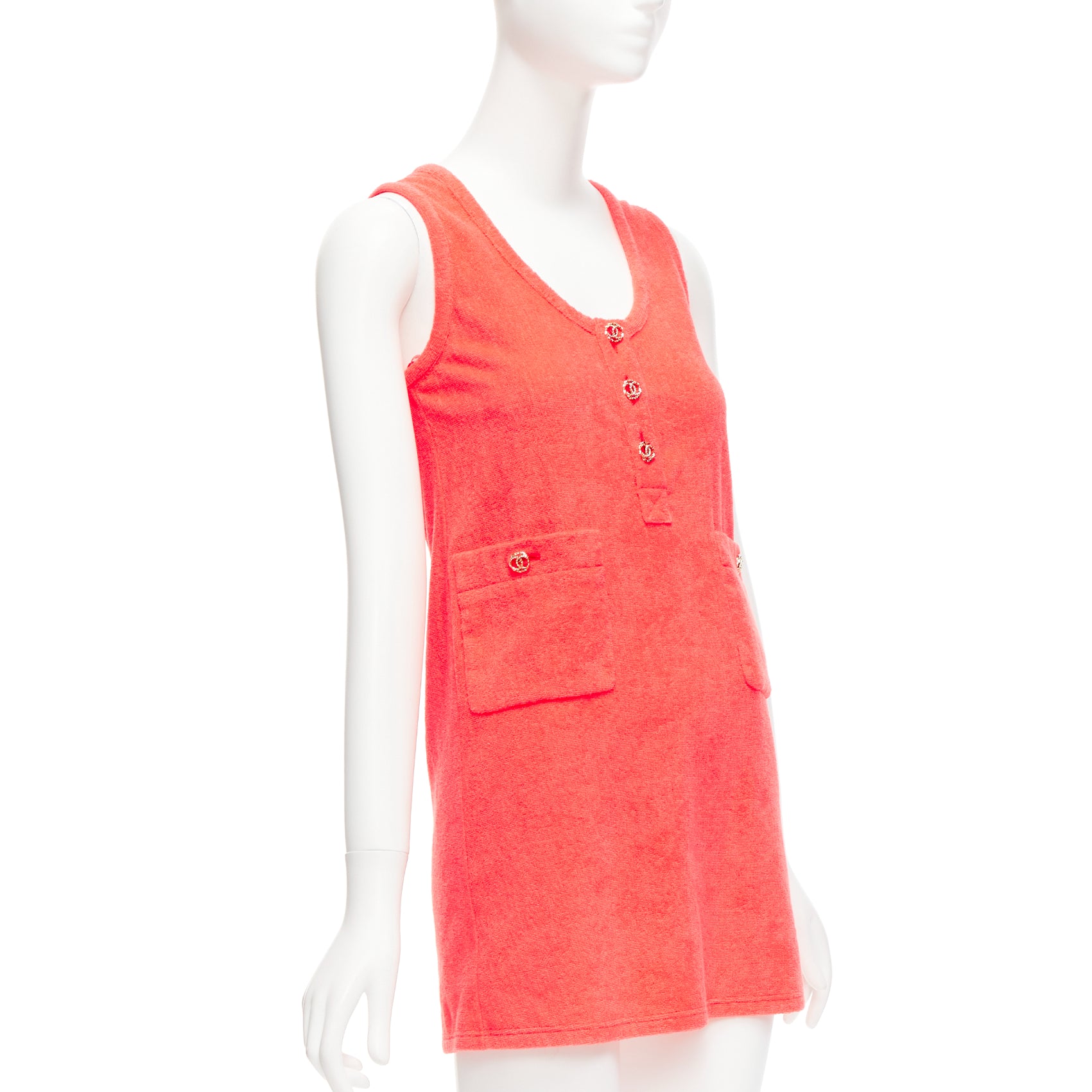 Chanel Terry Cloth Dress - Image 6