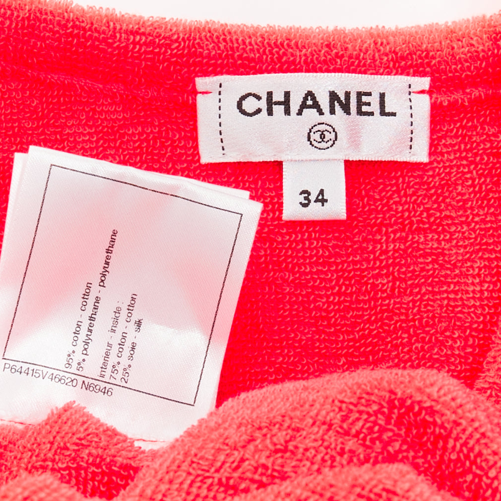 Chanel Terry Cloth Dress - Image 10