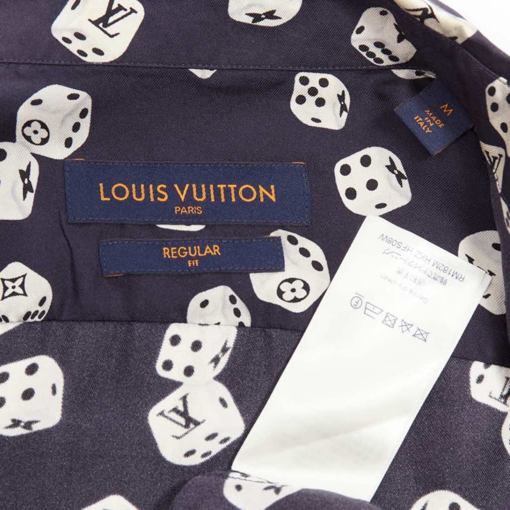 Louis Vuitton Navy Print Shirt - Image 10
