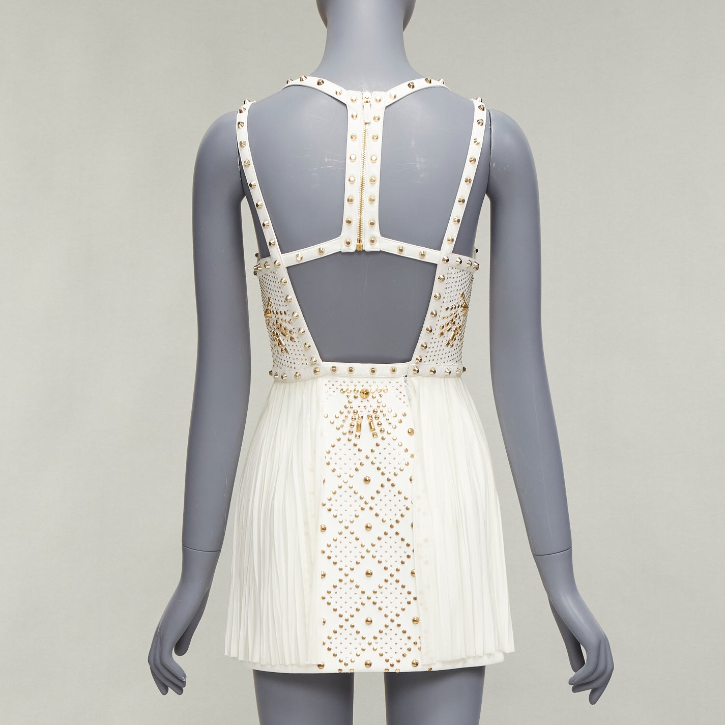 Versace Studded Skirt Dress - Side view