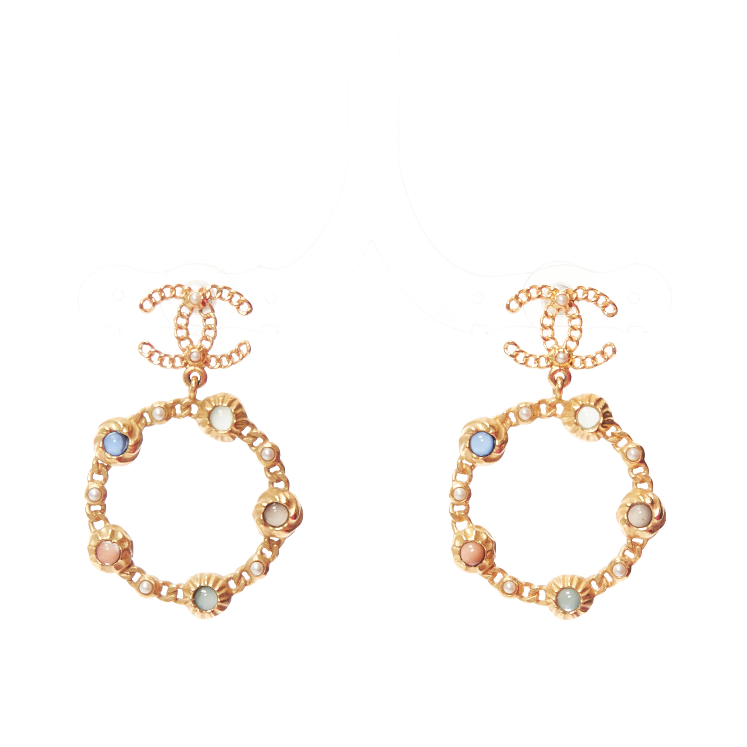 Chanel Beaded Chandelier Earrings