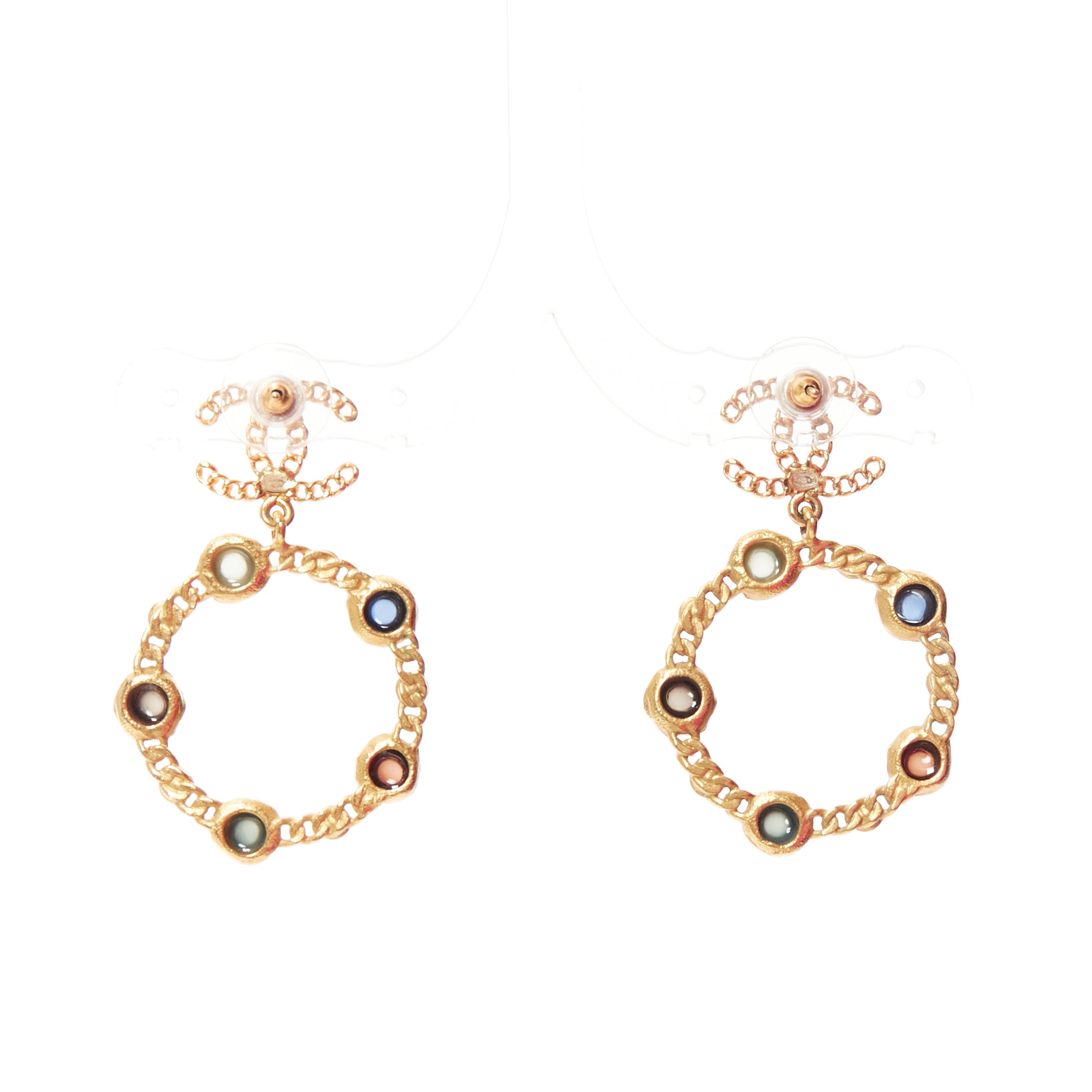 Chanel Beaded Chandelier Earrings - Image 6