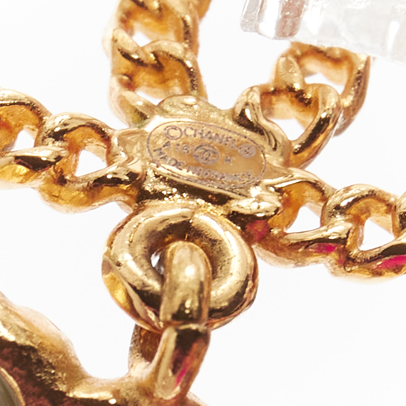 Chanel Beaded Chandelier Earrings - Detail 2