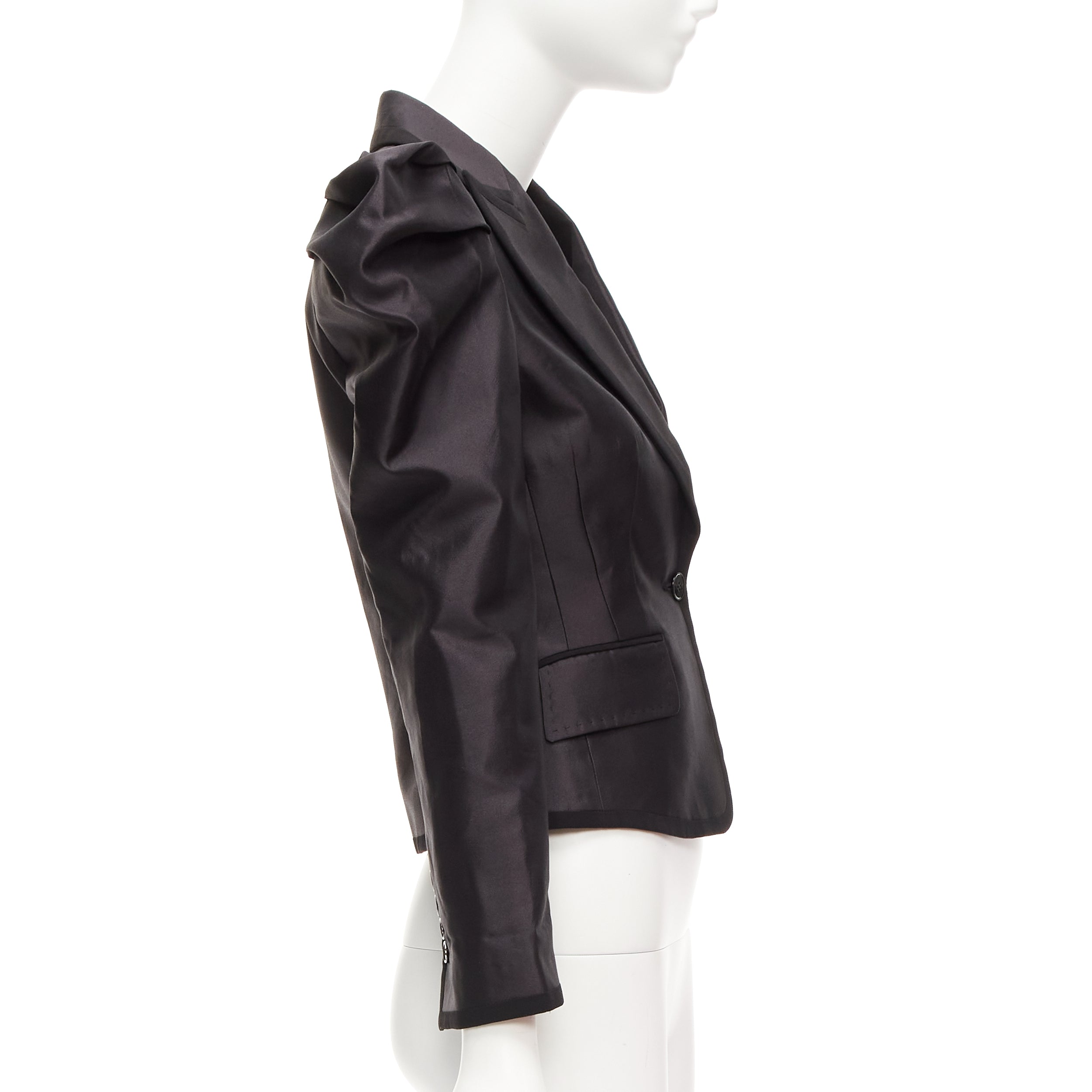 Dolce & Gabbana Silk Princess Blazer - Side view