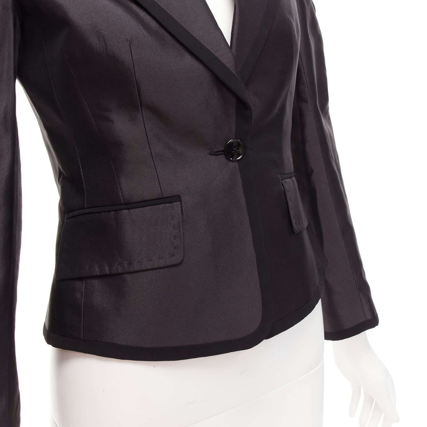 Dolce & Gabbana Silk Princess Blazer - Image 10