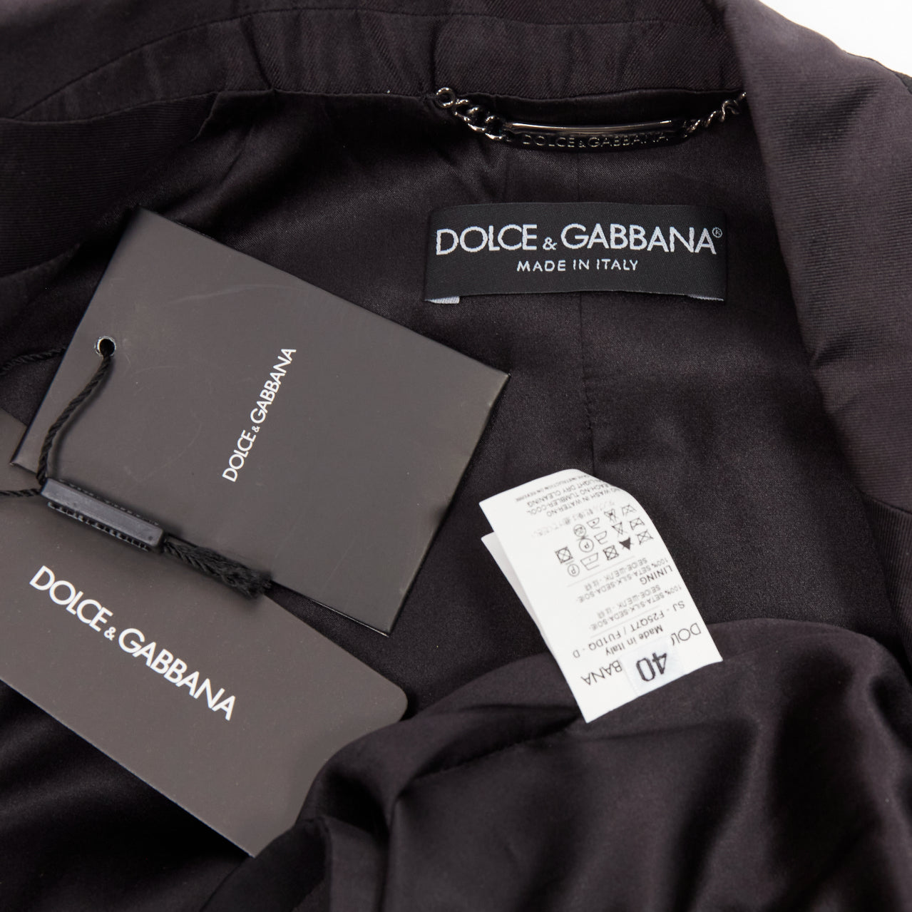 Dolce & Gabbana Silk Princess Blazer - Image 11