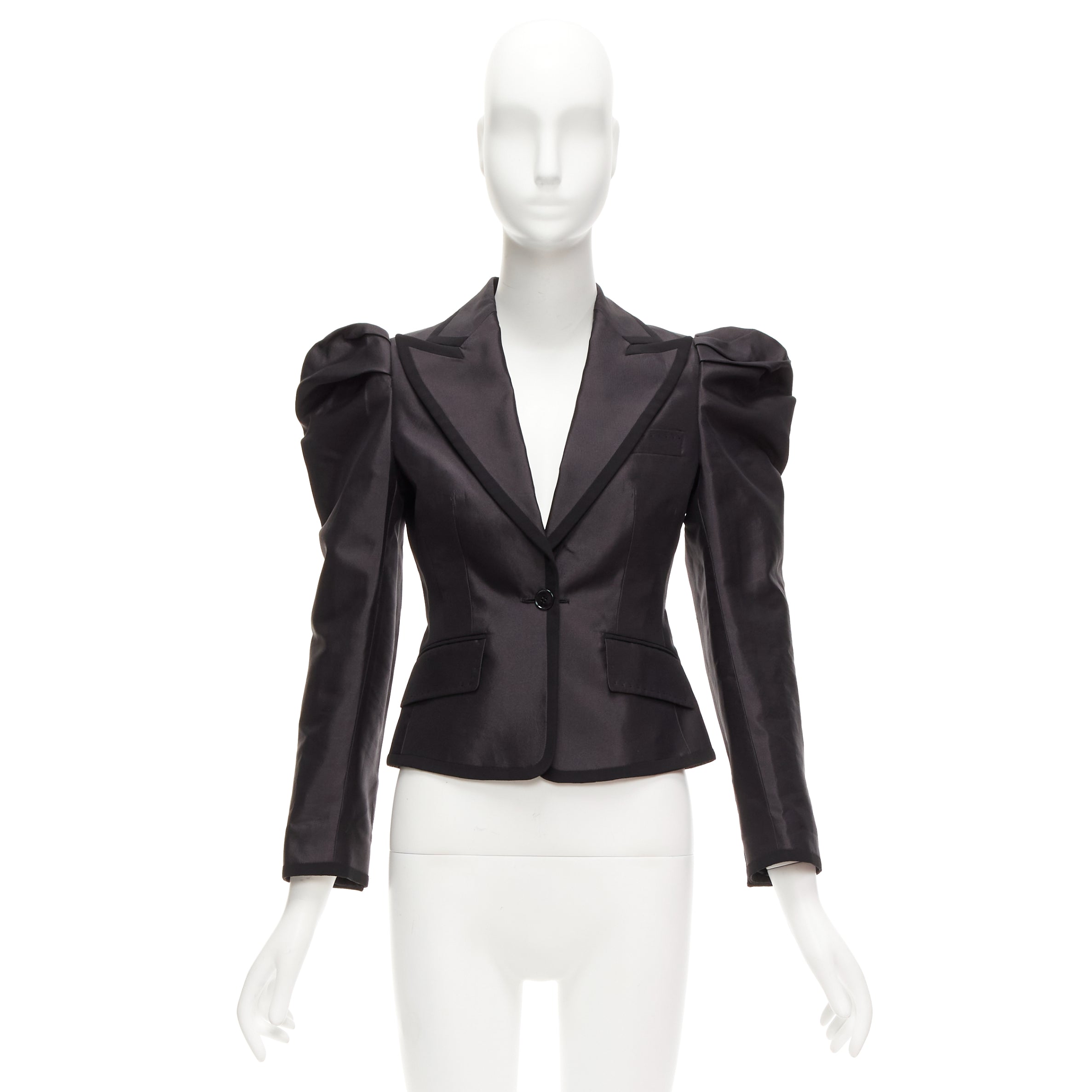 Dolce & Gabbana Silk Princess Blazer - Image 12