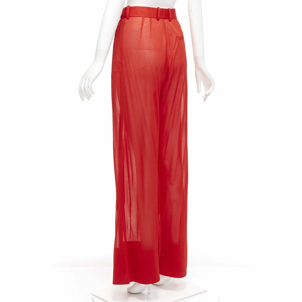 Celine Sheer Wide Pants - Detail 1