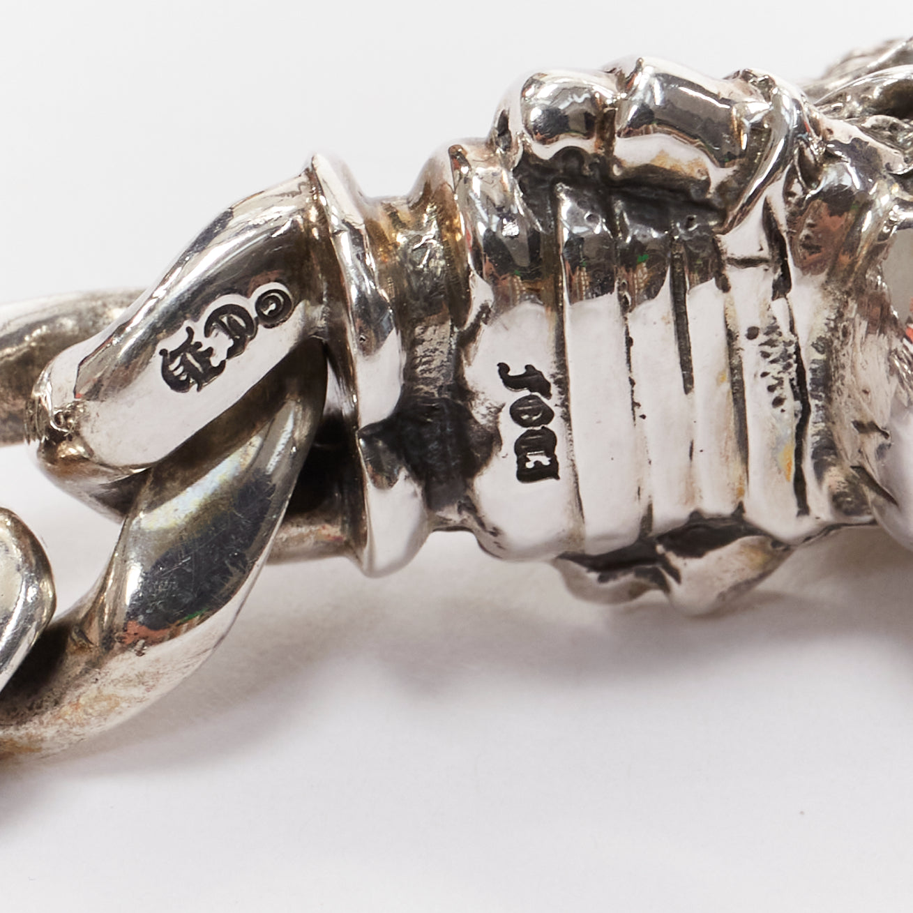 Chrome Hearts Handcuff Skull Keychain - Image 6