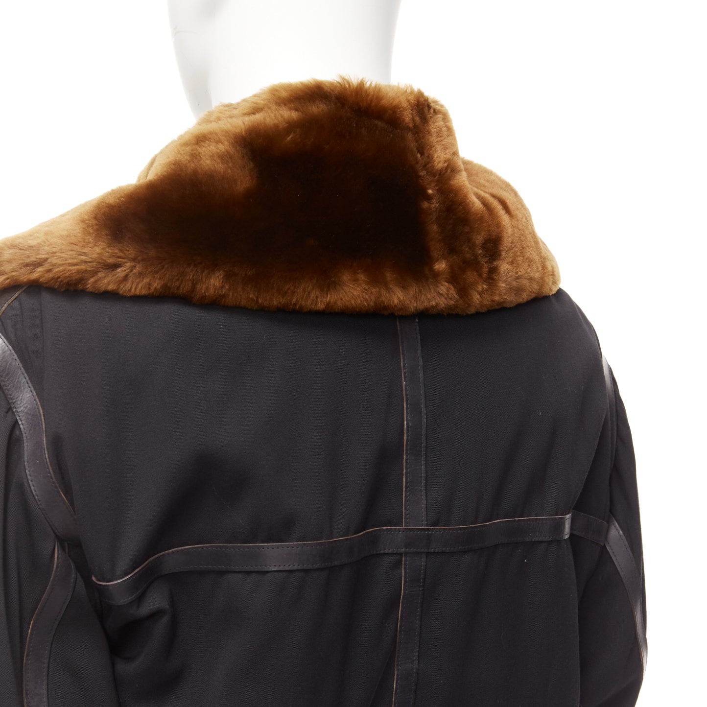 Jean Paul Gaultier Black Aviator Jacket - Image 10