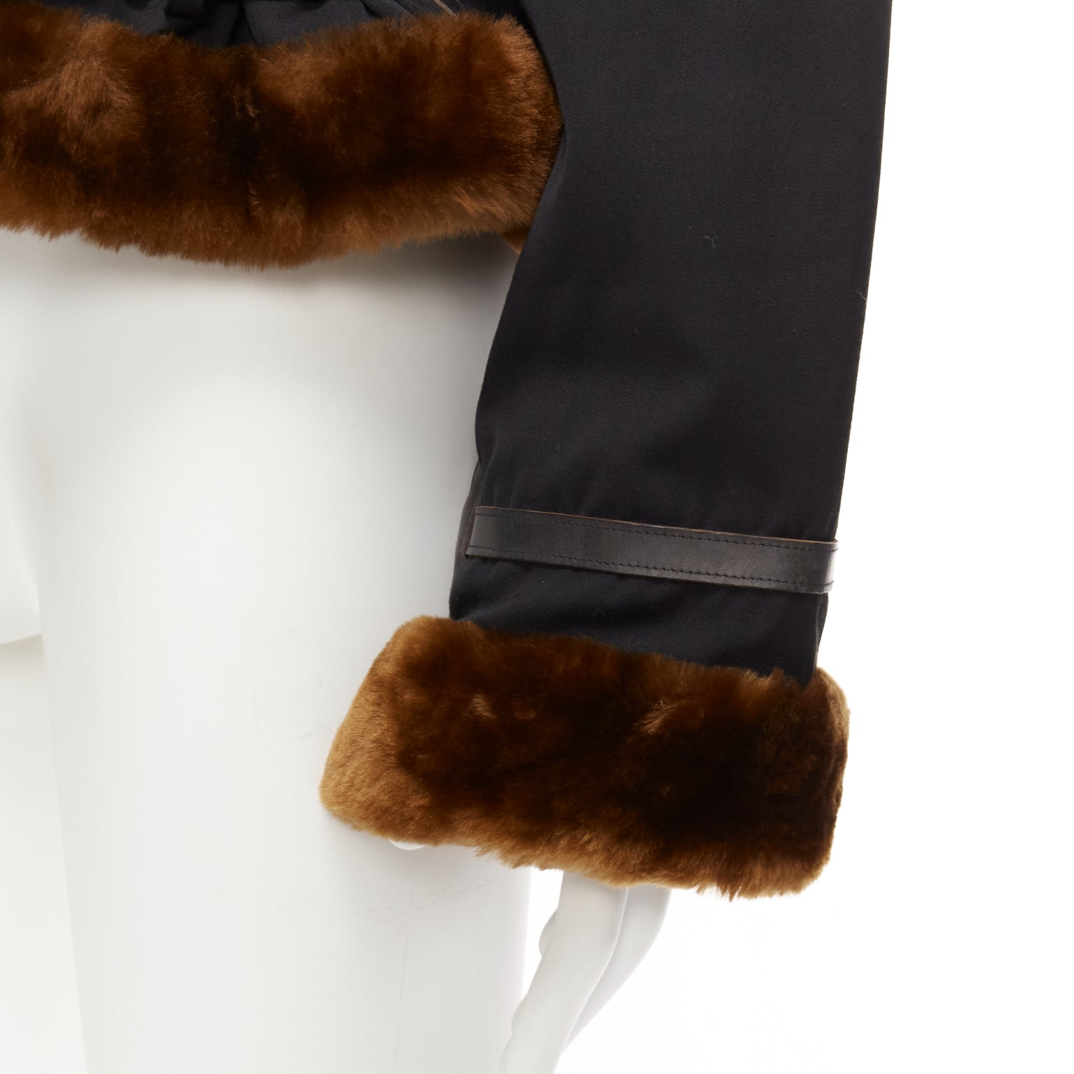 Jean Paul Gaultier Black Aviator Jacket - Image 11