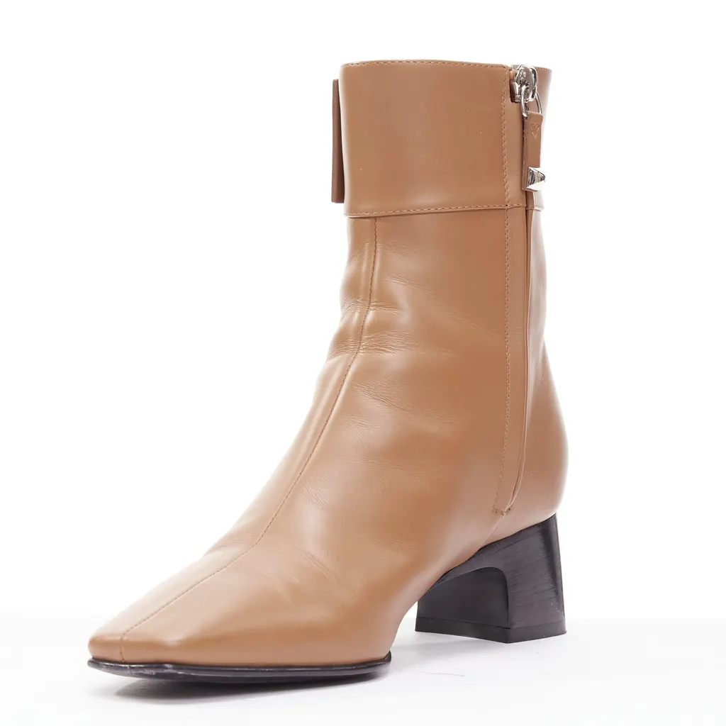 Hermès Decouverte 50 Brown Leather Very good - Model View