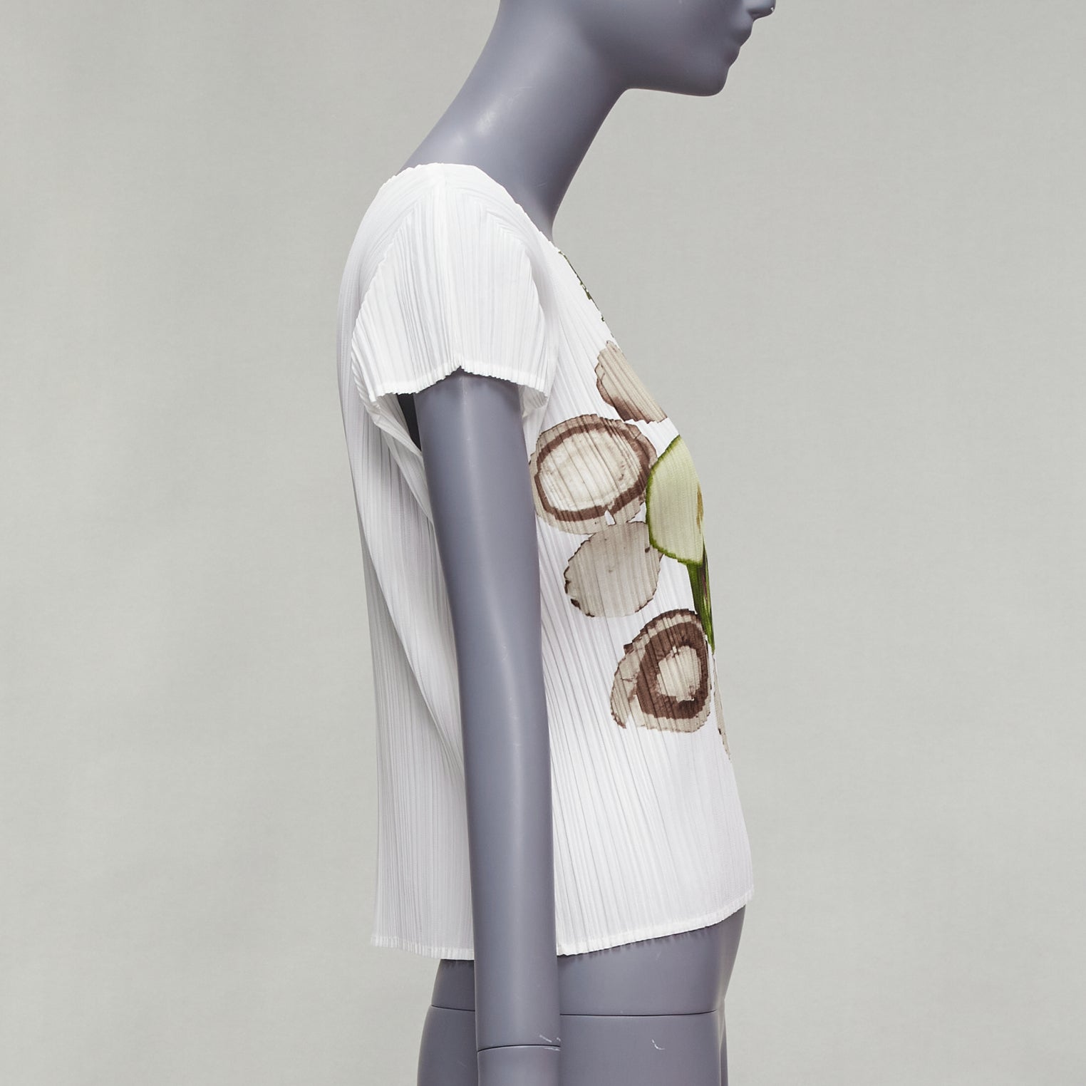 Issey Miyake Cucumber Print Top - 4