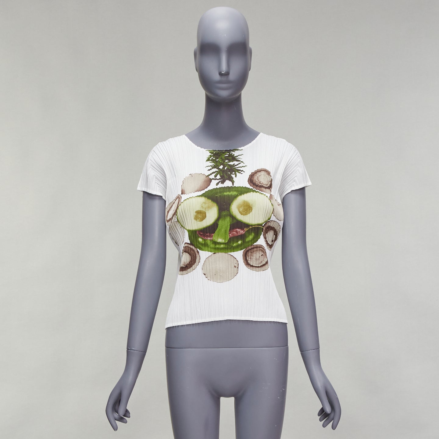 Issey Miyake Cucumber Print Top - Image 11