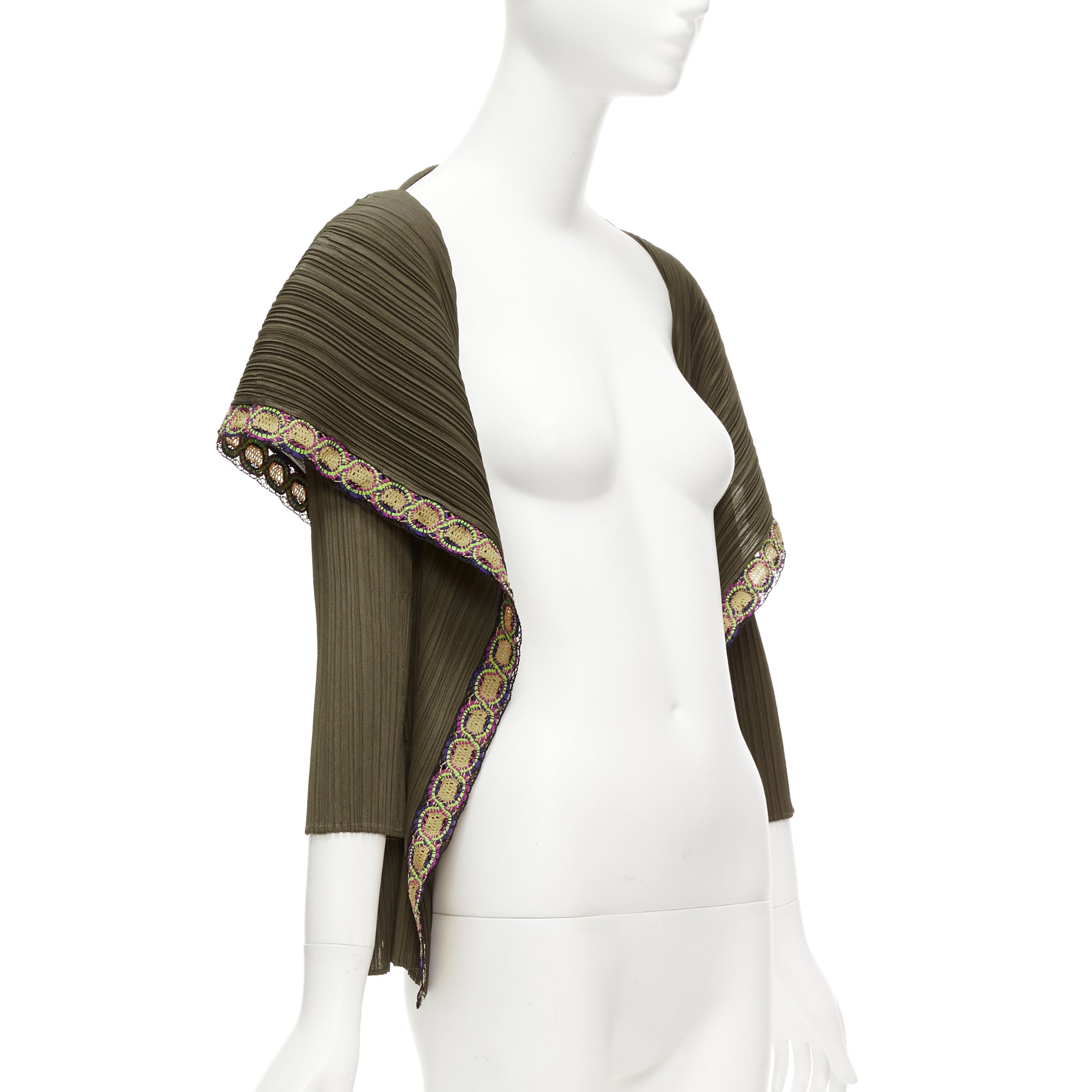 Issey Miyake Applique Hooded Jacket - Image 6