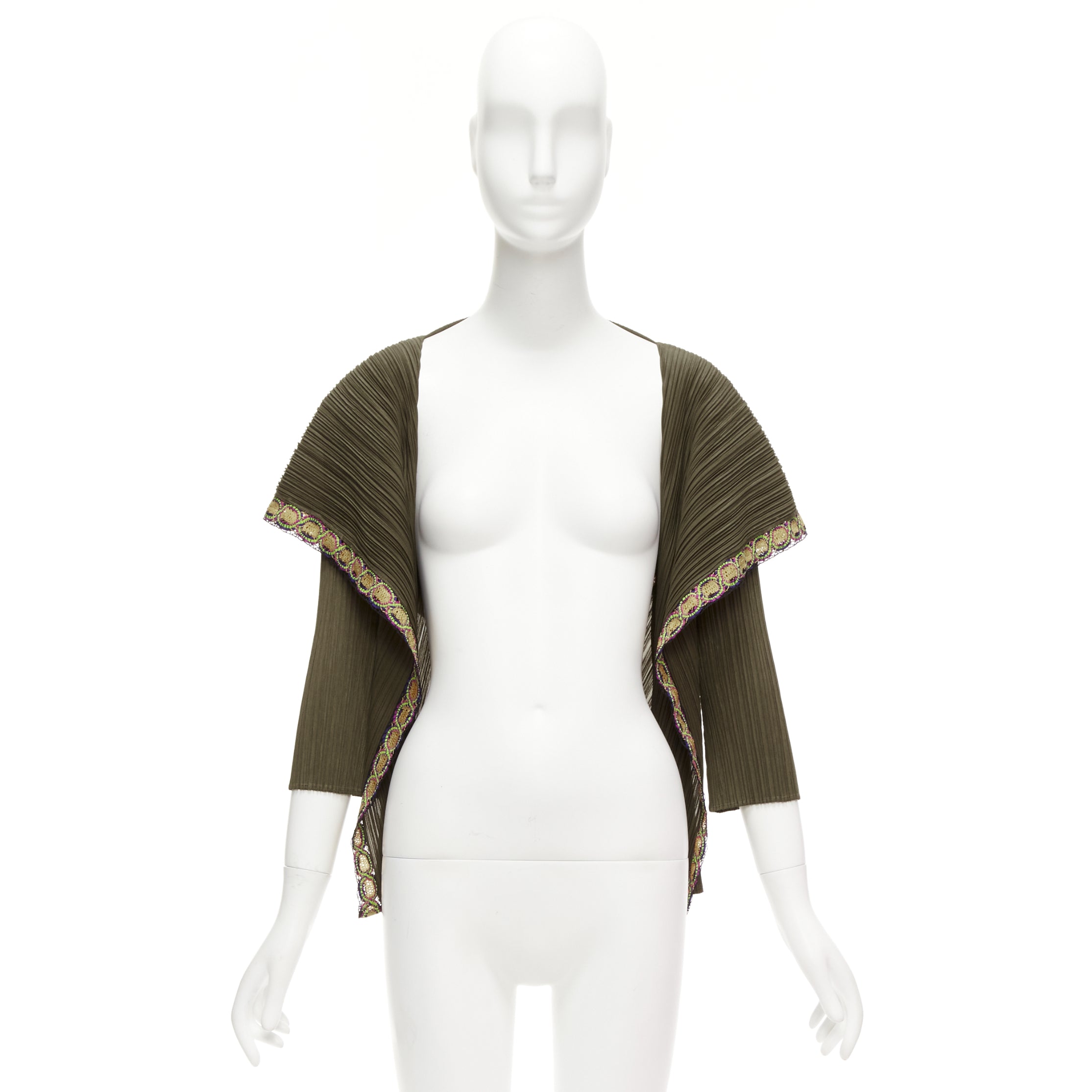 Issey Miyake Applique Hooded Jacket - Image 11