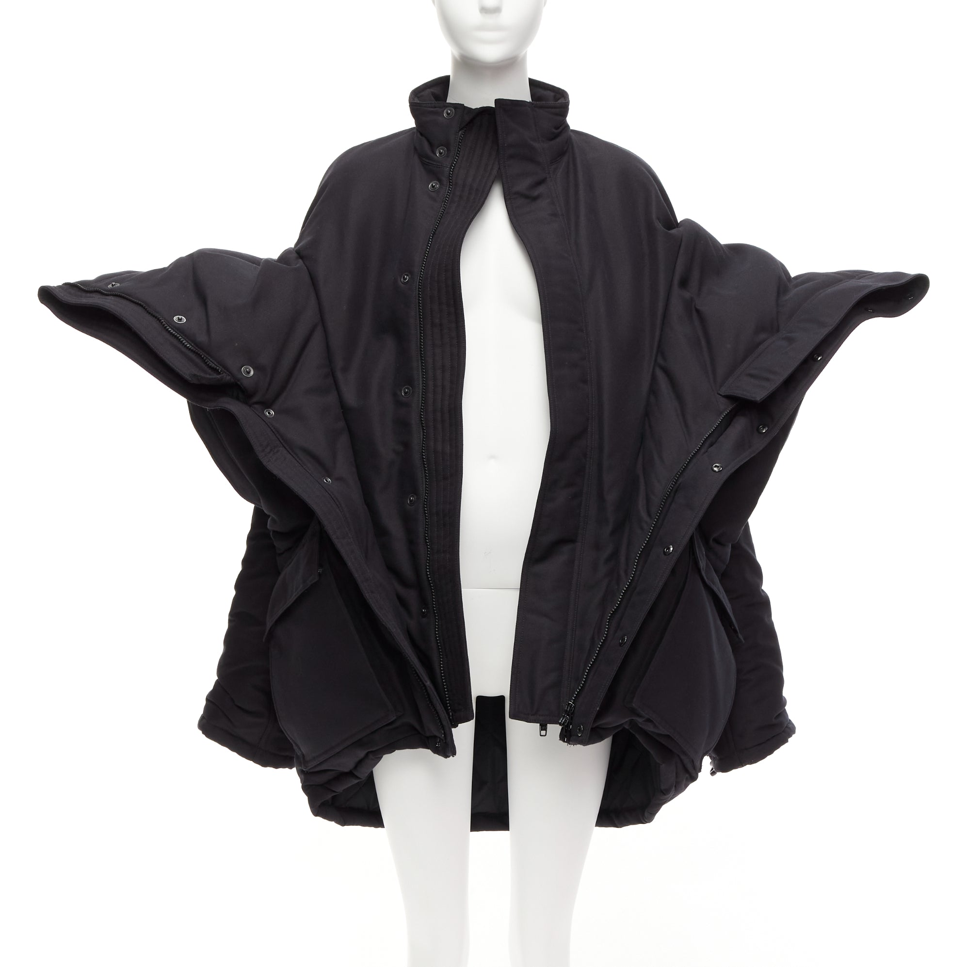 Balenciaga Deconstructed ski jacket - Back view