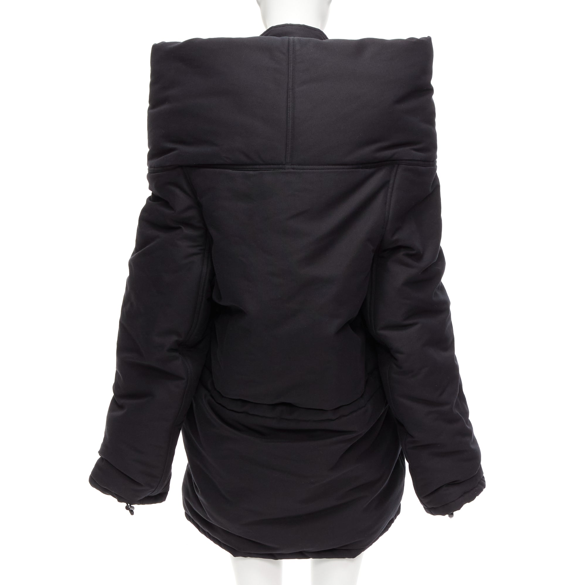 Balenciaga Deconstructed ski jacket - Side view