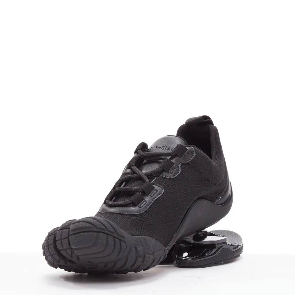 Balenciaga Vibram Toe Sneakers Black Very good - Model View