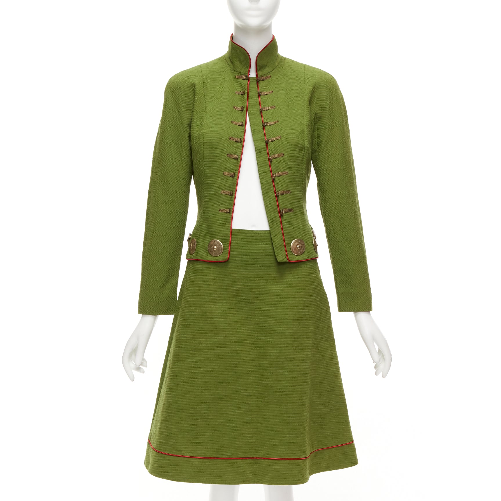 Dior Green Skirt Suit - Image 6