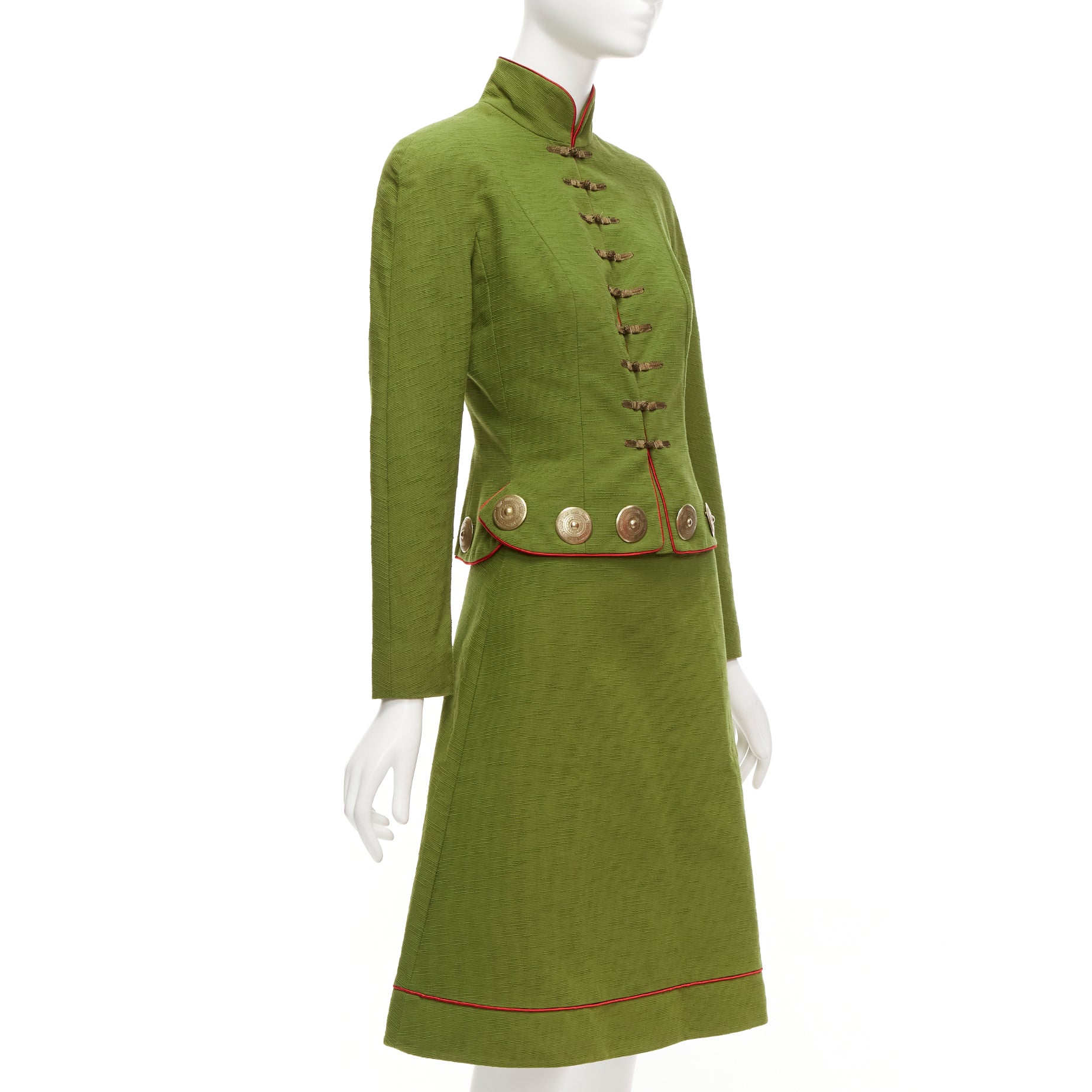 Dior Green Skirt Suit - 4