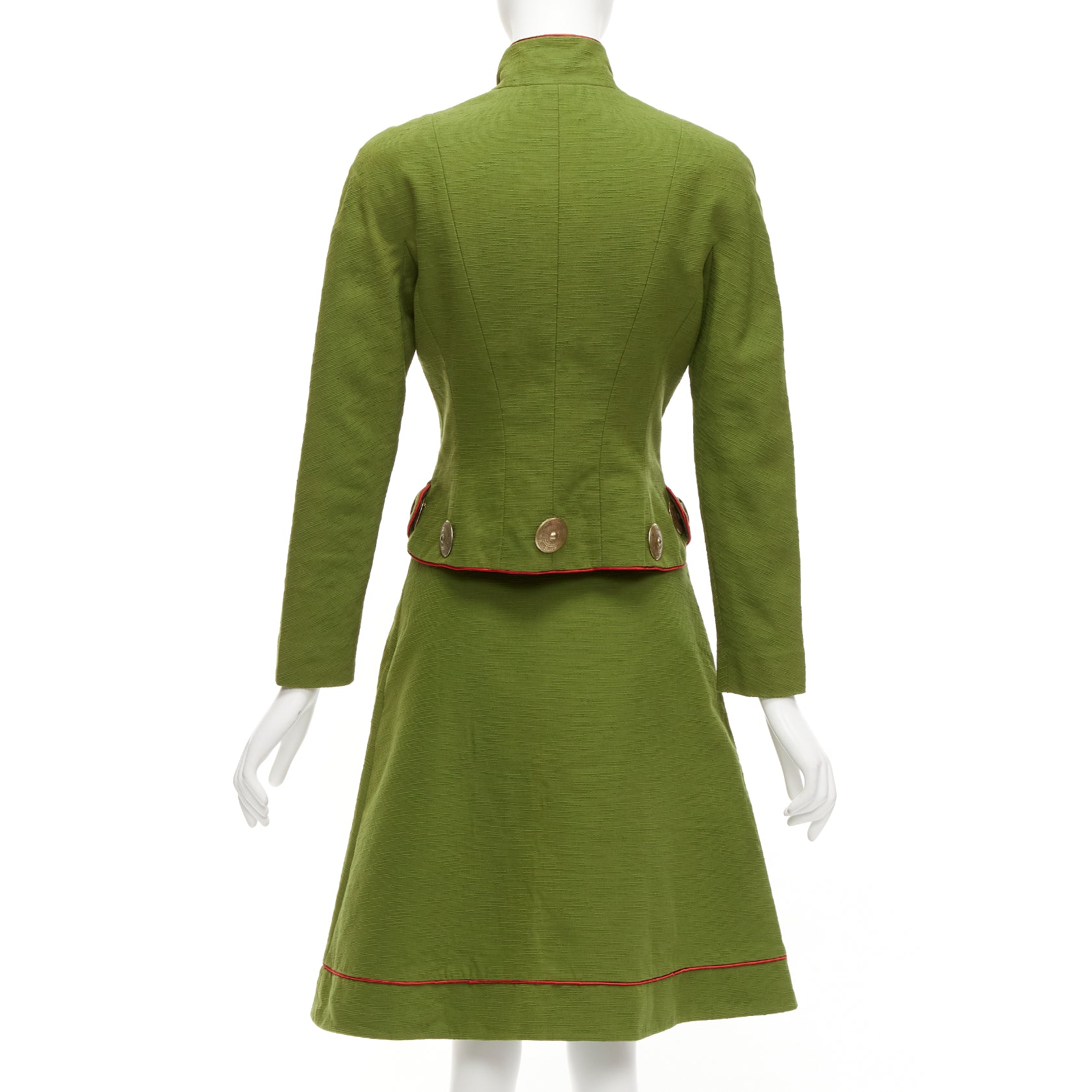 Dior Green Skirt Suit - Detail 1