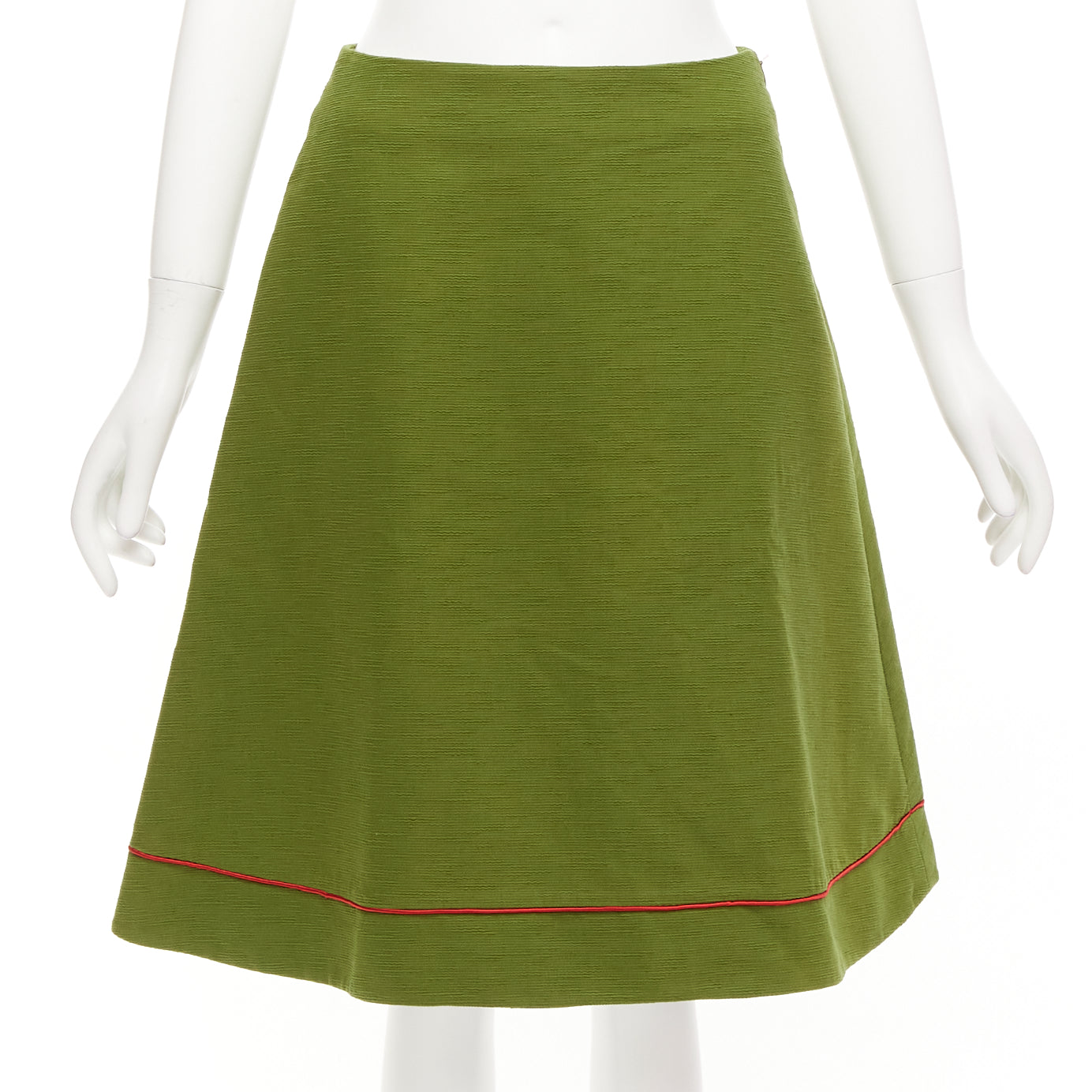 Dior Pique A-line Skirt