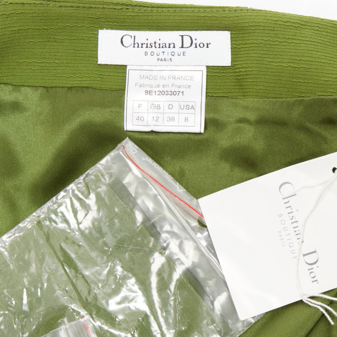 Dior Pique A-line Skirt - Image 10