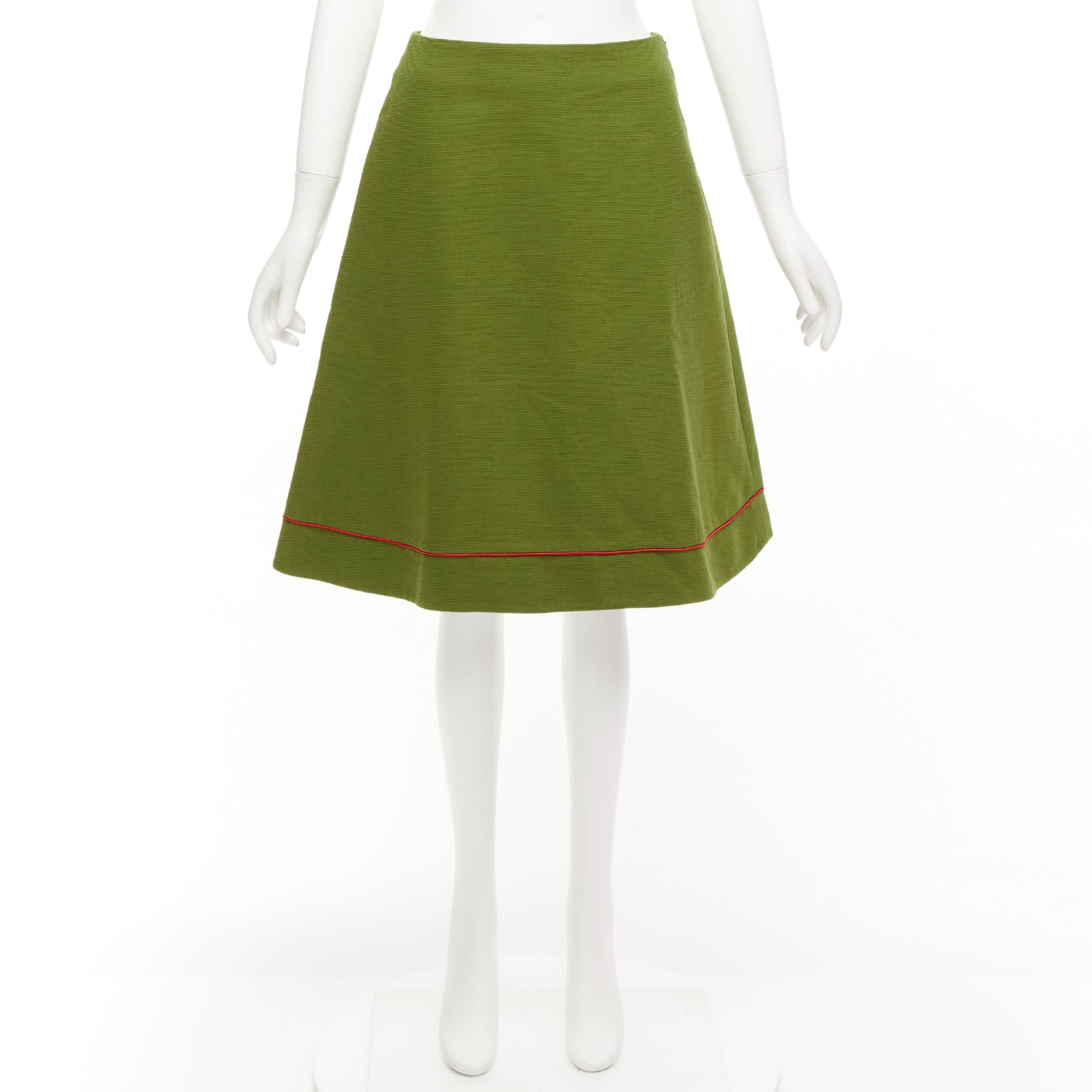 Dior Pique A-line Skirt - Image 11