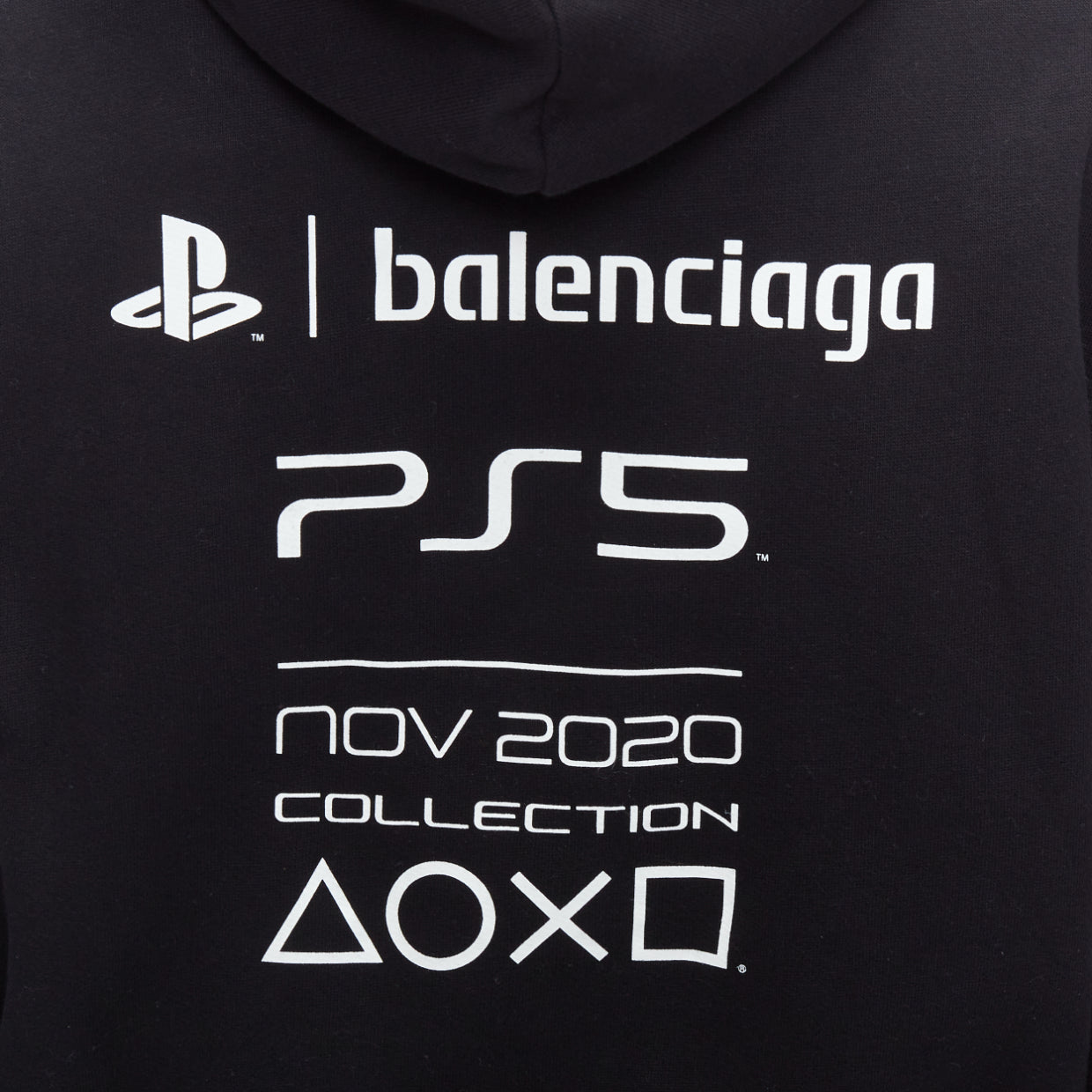 Balenciaga Logo Fitted Hoodie - Detail 2