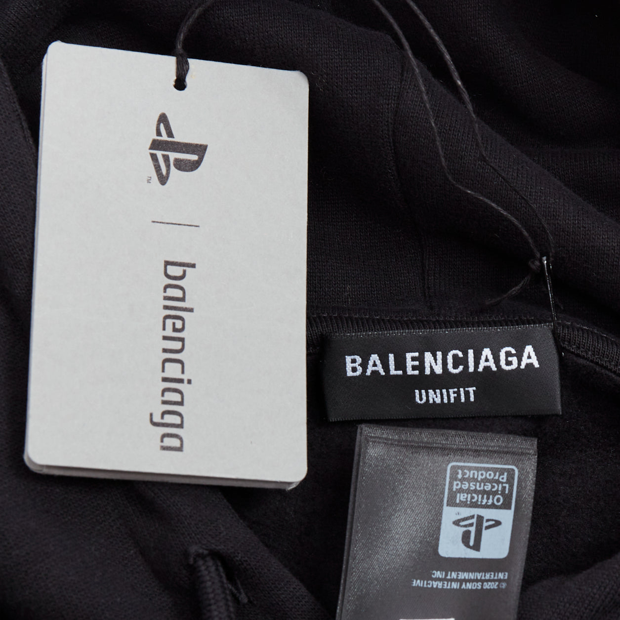 Balenciaga Logo Fitted Hoodie - Image 10