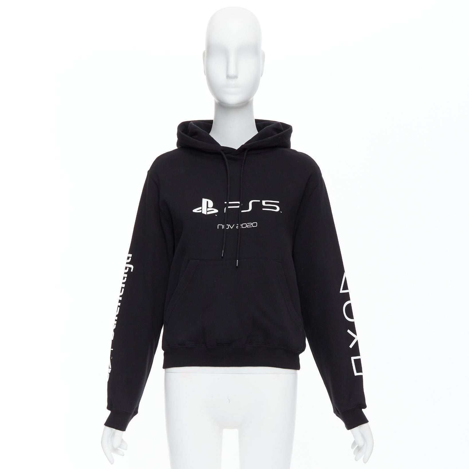 Balenciaga Logo Fitted Hoodie - Image 11