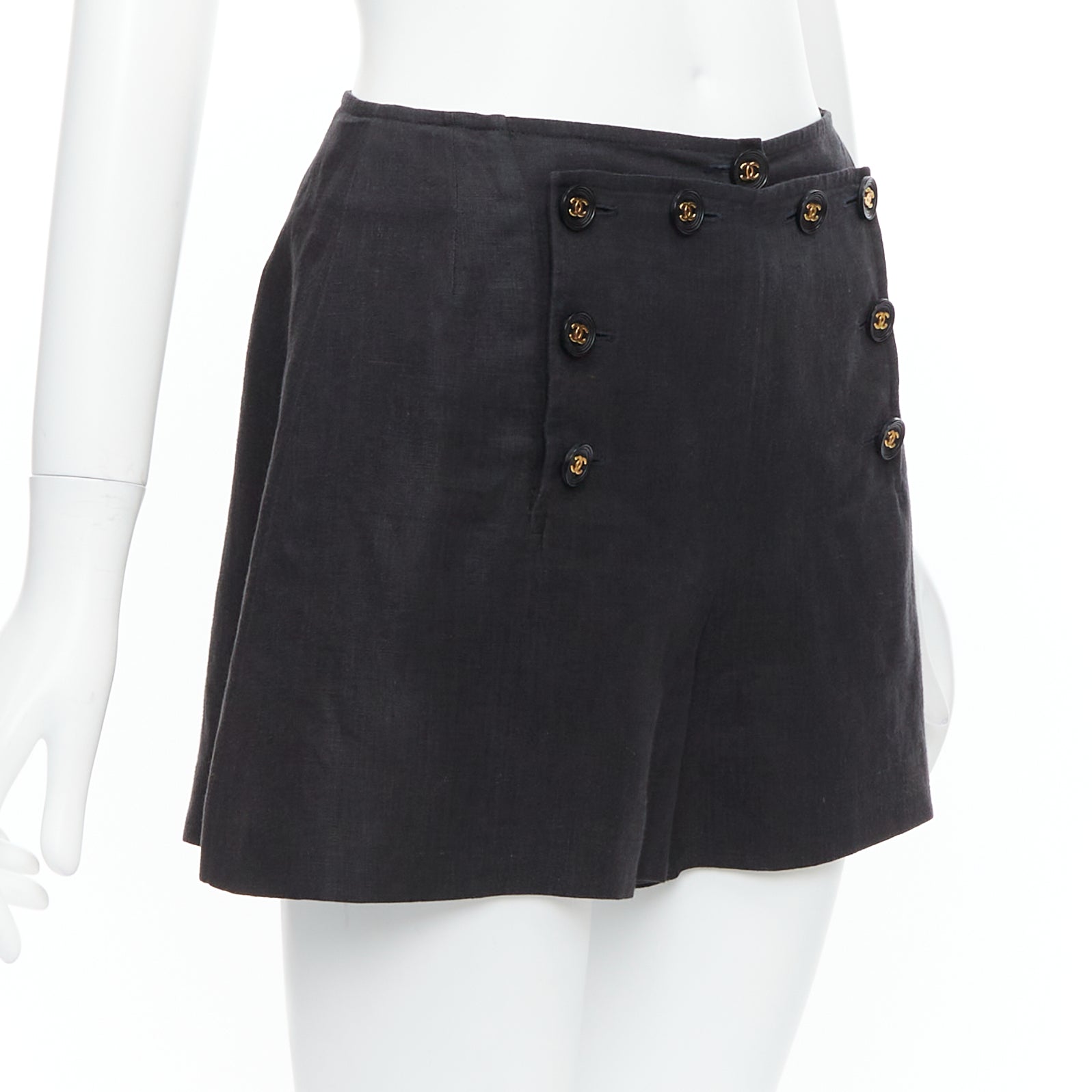 Chanel Gold Sailor Shorts - Image 6