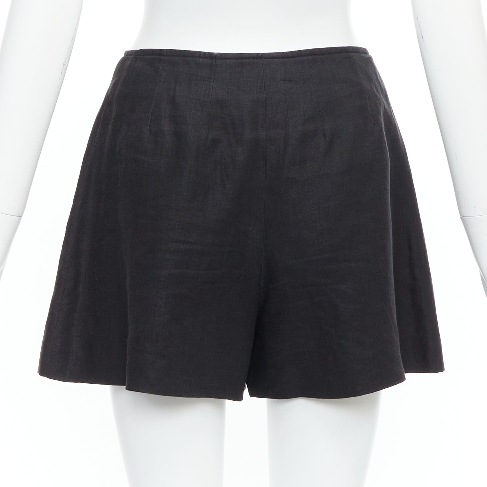 Chanel Gold Sailor Shorts - Side view