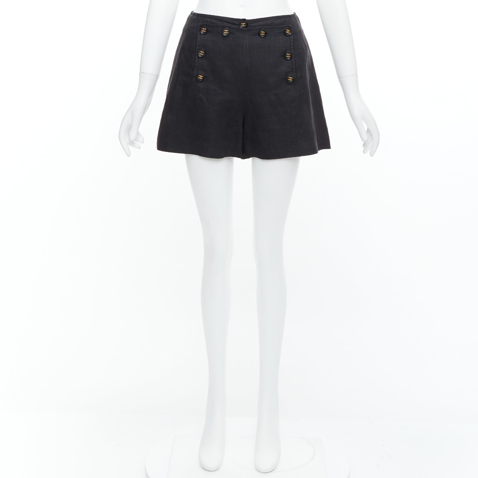 Chanel Gold Sailor Shorts - Image 11