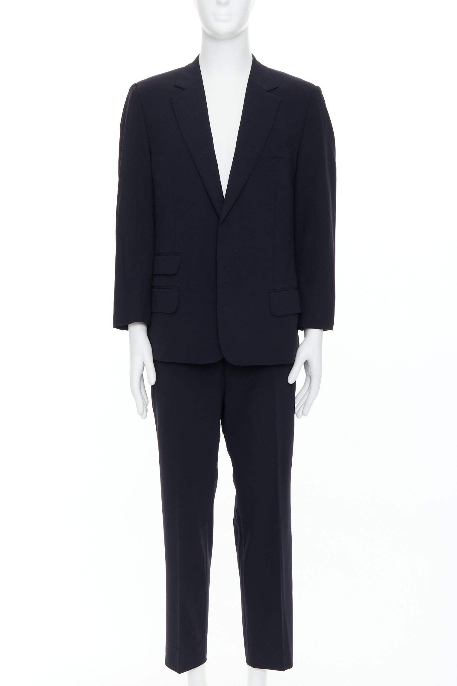 Gucci Navy GG Monogram Blazer