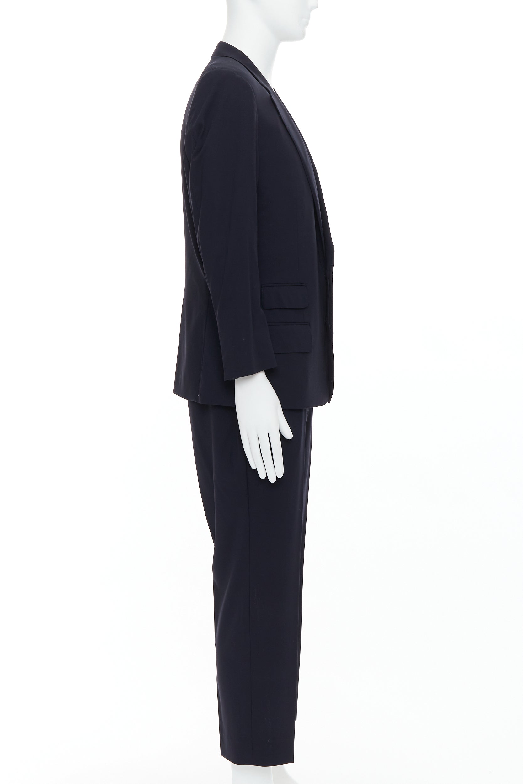 Gucci Navy GG Monogram Blazer - 4