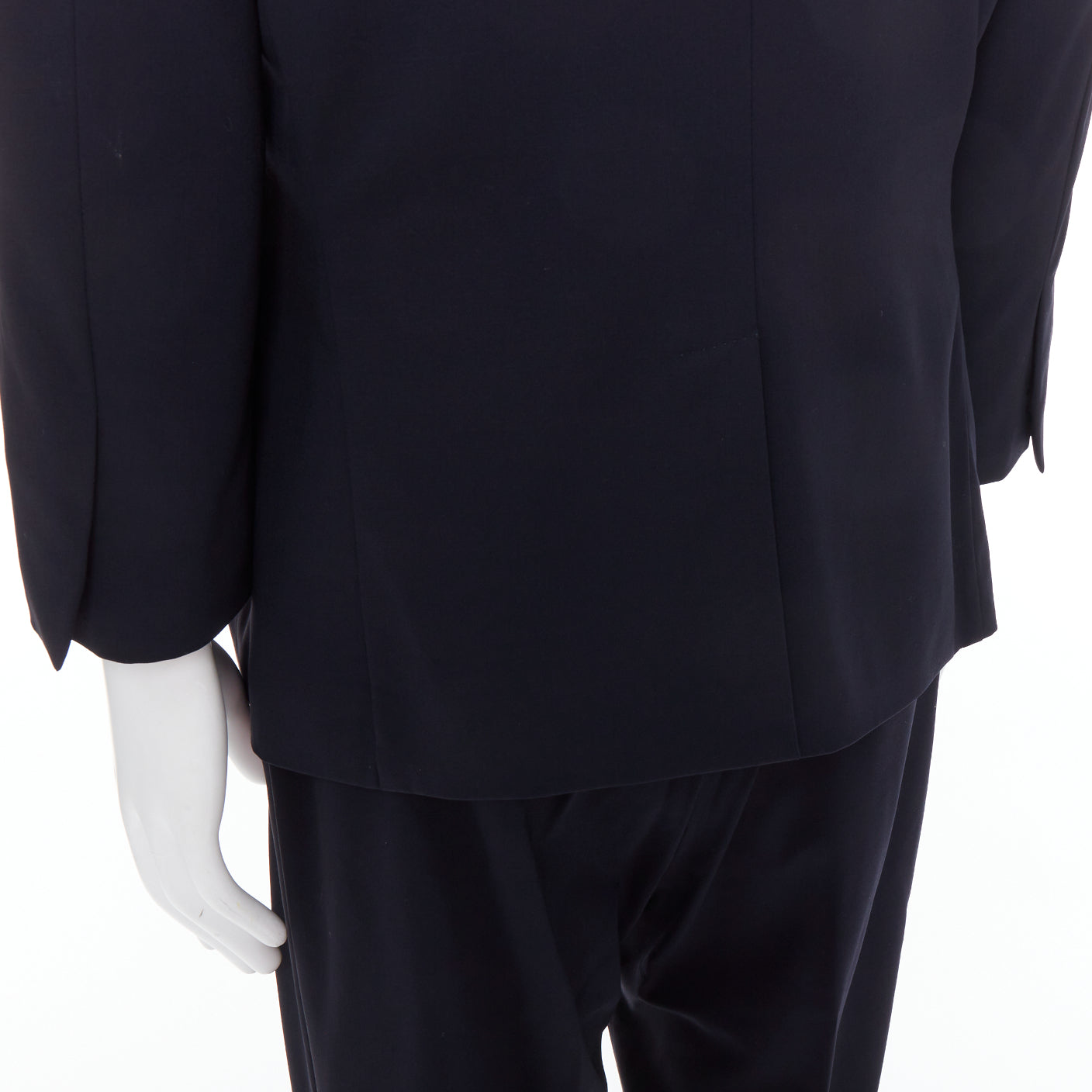 Gucci Navy GG Monogram Blazer - Image 10