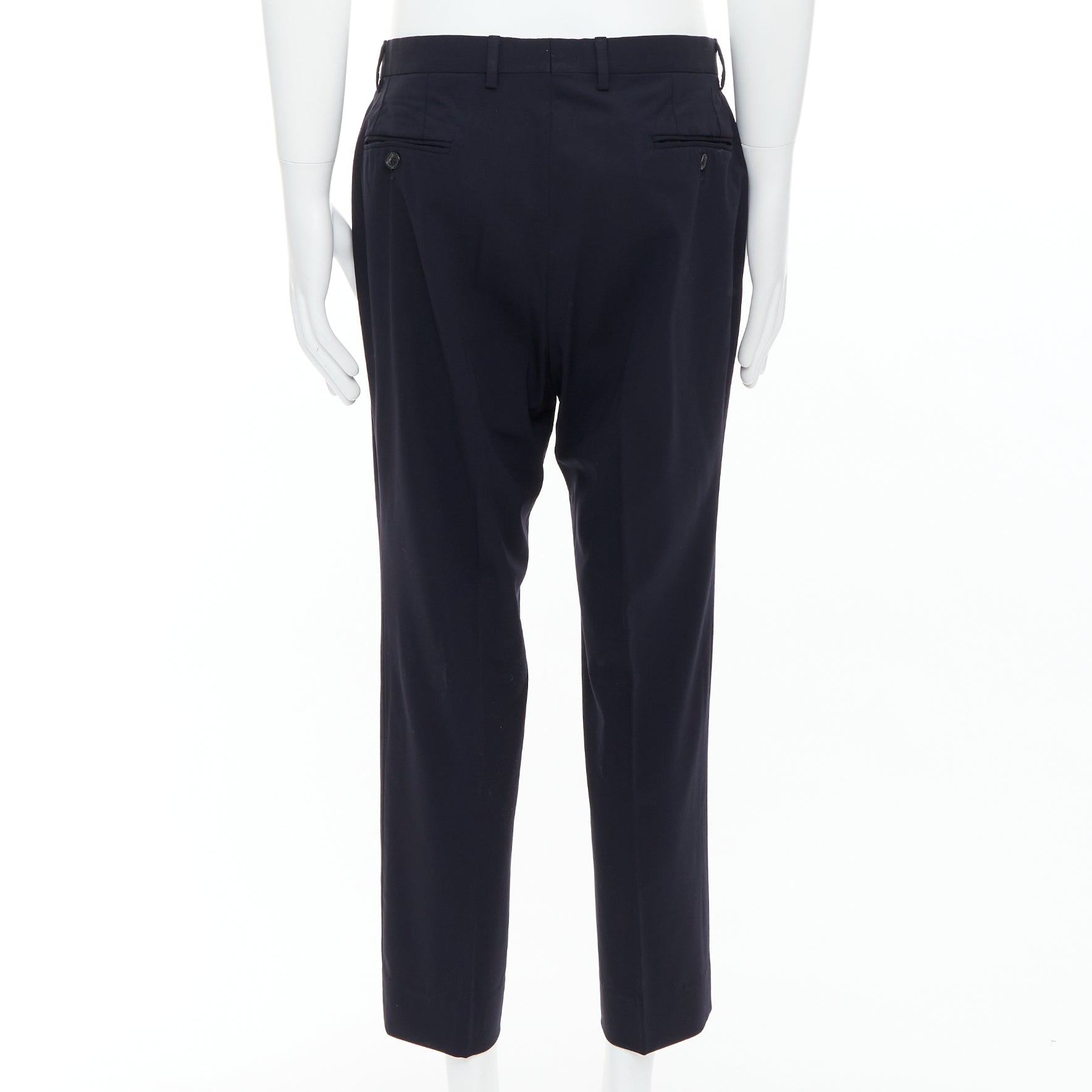 Gucci Navy GG Monogram Blazer - Image 12