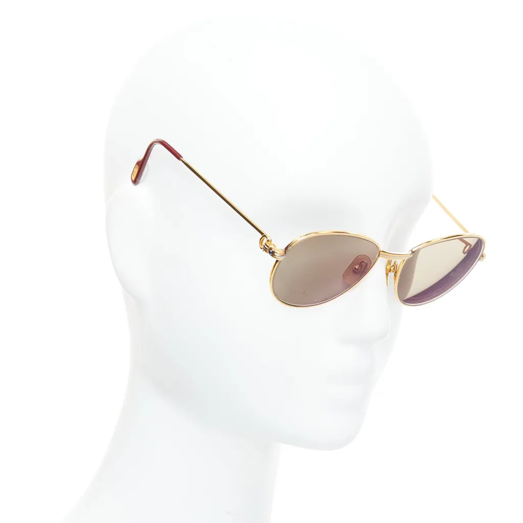 Cartier S Sapphire 55 18 135 Gold Metal Good - Inside View