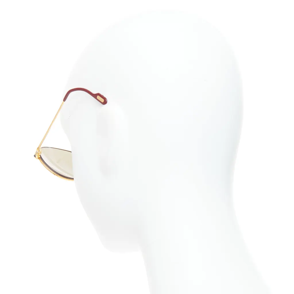 Cartier S Sapphire 55 18 135 Gold Metal Good - Box View