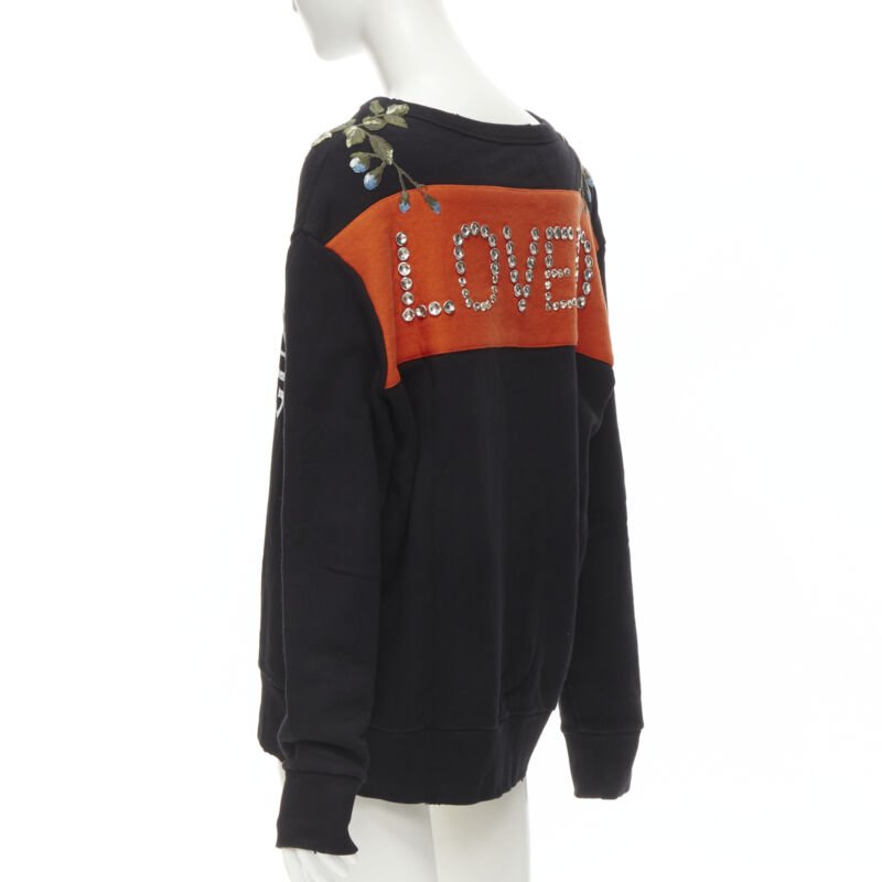Gucci Floral Studded Sweatshirt - Side view