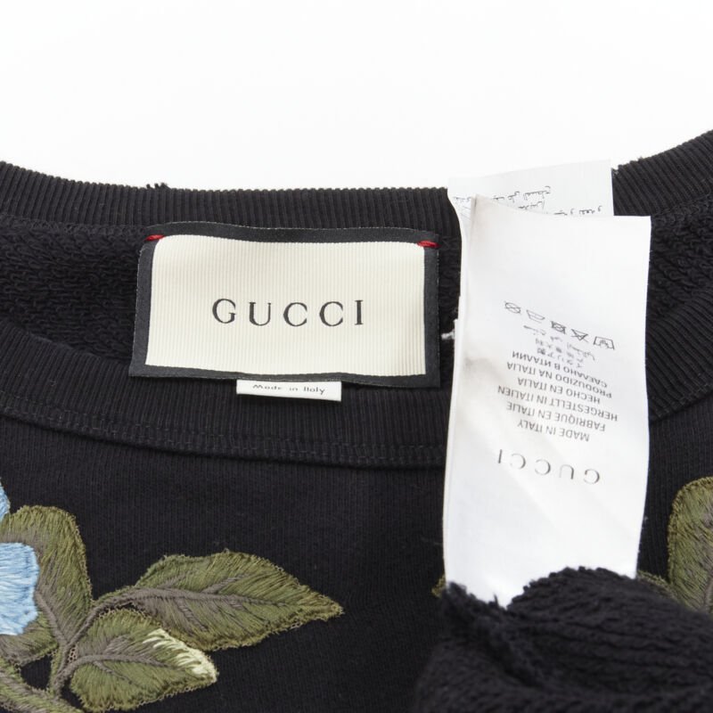 Gucci Floral Studded Sweatshirt - Image 10