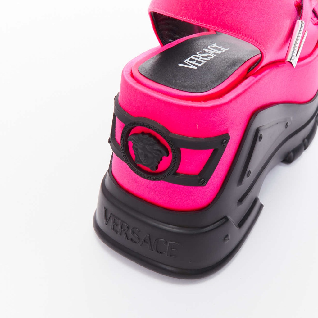 Versace Anthem Pink Sandals - Image 11